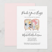 Invitation de week-end de jeune fille au dernier v (Devant / Derrière)