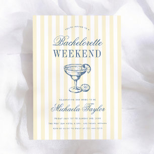 Invitation de week-end Rétro Margarita Préparatoir