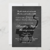 Invitation de Wicked Cat Halloween (Devant)