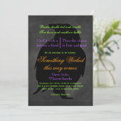 Invitation de Wicked Raven Halloween (Debout devant)