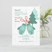 Invitation de Winter Mittens (Debout devant)