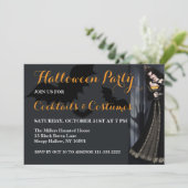 Invitation de Witch Halloween (Debout devant)