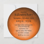 Invitation de Wolf Moon (Dos)