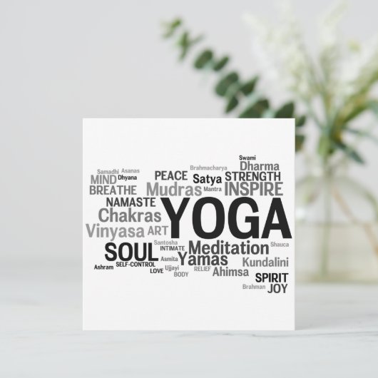 Invitation de YOGA (Debout devant)