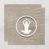 Invitation de Yoga classique (Devant / Derrière)