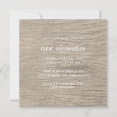 Invitation de Yoga classique (Dos)