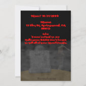 Invitation de zombi (Dos)