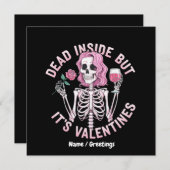 Invitation Dead Inside, mais c’est le romantisme amusant de V (Devant / Derrière)