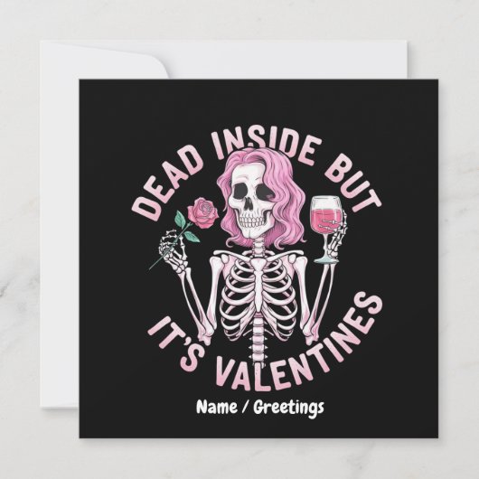 Invitation Dead Inside, mais c’est le romantisme amusant de V (Devant)