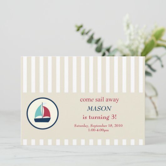 Invitation débarquer (Debout devant)