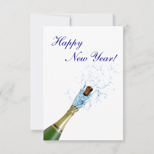 Invitation Débouchage de champagne (Devant)