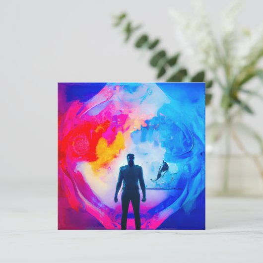 Invitation Debout dans les couleurs (Debout devant)