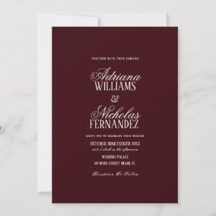 Invitation Début De Notre Éternité Vieille Argent Mariage Rou
