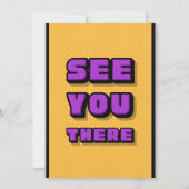 Invitation Débutant de l'année - Basketball avec photo (Dos)