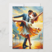 Invitation Debutante Ball Cotillion Danse (Dos)