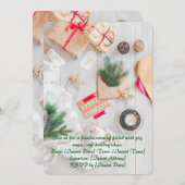 Invitation Décembre Cosy (Devant / Derrière)