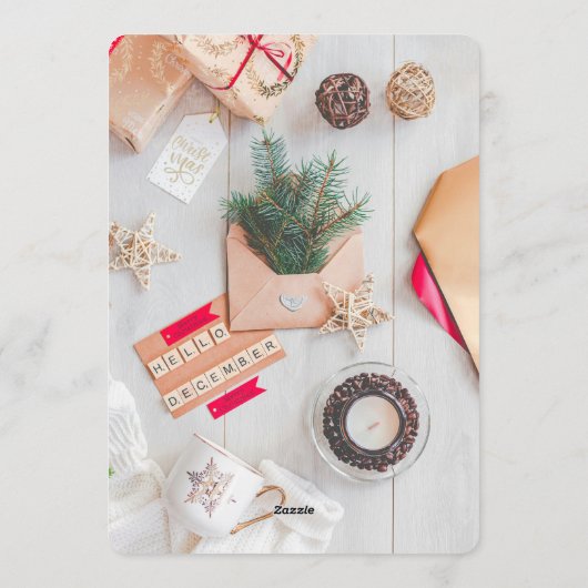 Invitation Décembre Cosy (Dos)