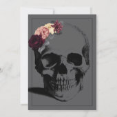 Invitation Décès à la fête d'Halloween de 20 ans (Dos)