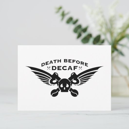 Invitation décès avant décaf (Debout devant)