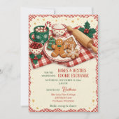 Invitation d'échange de biscuits Bakes & Besties (Devant)
