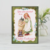 Invitation d'échange de cookies (Debout devant)