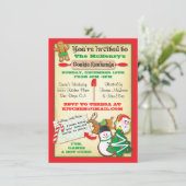 Invitation d'échange de cookies (Debout devant)