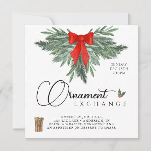 Invitation d'échange d'objets modifiable
