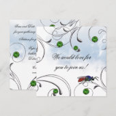 Invitation Déchets de cacao (Devant / Derrière)