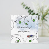 Invitation Déchets de cacao (Debout devant)