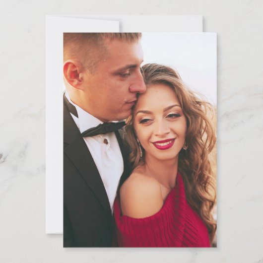 Invitation Déco moderne | Mariage blanc et vert d'argent clai (Dos)