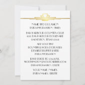 Invitation Deco pour occasion spéciale (Dos)