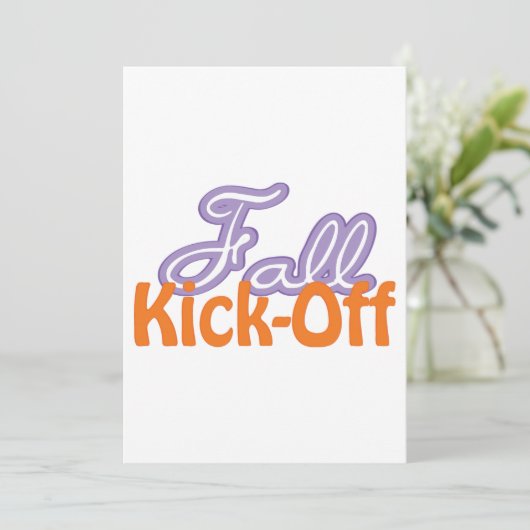 Invitation Décollage (Debout devant)