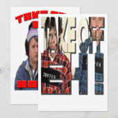 Invitation Décolle, Hein ! Étrange brasserie classique (Devant / Derrière)