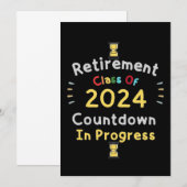 Invitation décompte de la promotion de retraités 2024 en cour (Devant / Derrière)