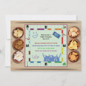 Invitation Décontracté et amusant Jeu de Night Party Invitati (Devant)