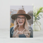 Invitation Décontracté | Photo Graduation Party (Debout devant)