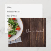 Invitation décontractée à toutes fins (Devant / Derrière)