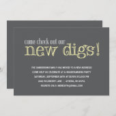 Invitation décontractée de partie de pendaison de (Devant / Derrière)