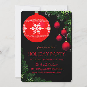 Invitation Décor de Noël Jingu Bells