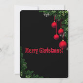 Invitation Décor de Noël Jingu Bells (Dos)