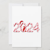 Invitation Décor de Noël, Noël (Dos)