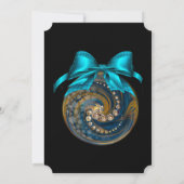 Invitation Décor de Noël, Noël (Dos)