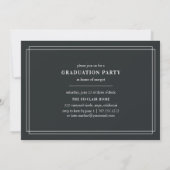 Invitation Décor | Photo Graduation Party (Dos)