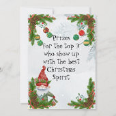 Invitation Décoration de (Dos)