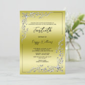 Invitation Décoration élégante et élégante (Debout devant)