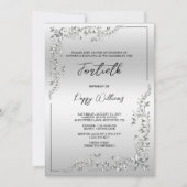 Invitation Décoration élégante et élégante (Devant)