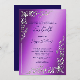 Invitation Décoration élégante et élégante