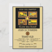 Invitation Décorations de la fête des Anniversaires de enfant (Devant)