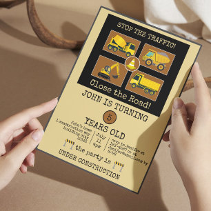 Invitation Décorations de la fête des Anniversaires de enfant