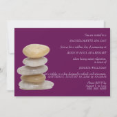 Invitation Décorations spas Bachelorette Spa Day (Dos)